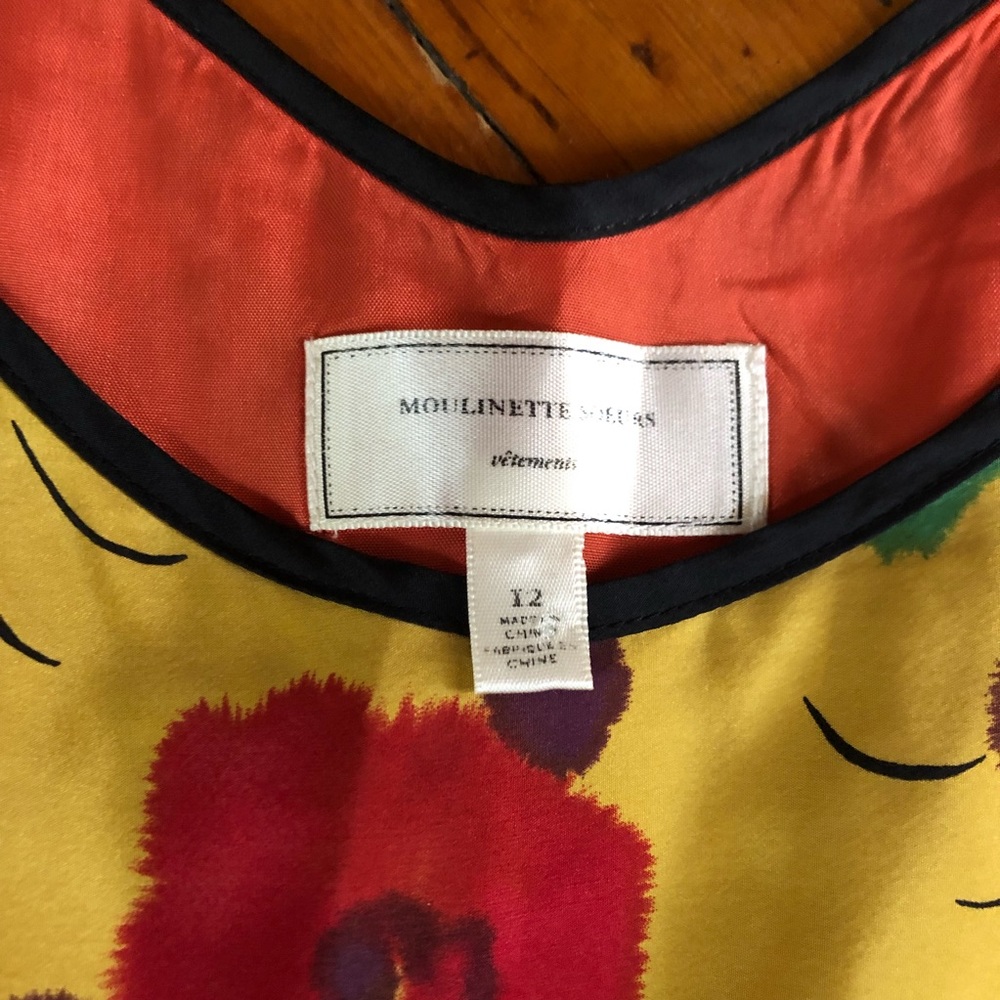 Anthropologie Moulinette Spears Dress - Size 12 EUC - Picture 9 of 12